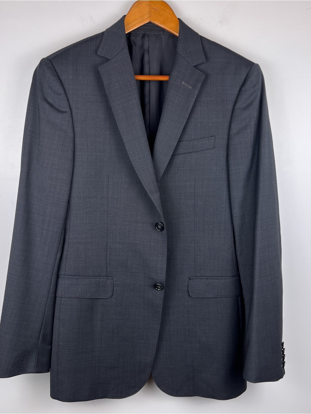 Z Zegna Mens Wool Suit Jacket Blazer 36R
